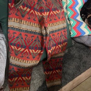 Urban Outfitters Multicolor Patterned Joggers